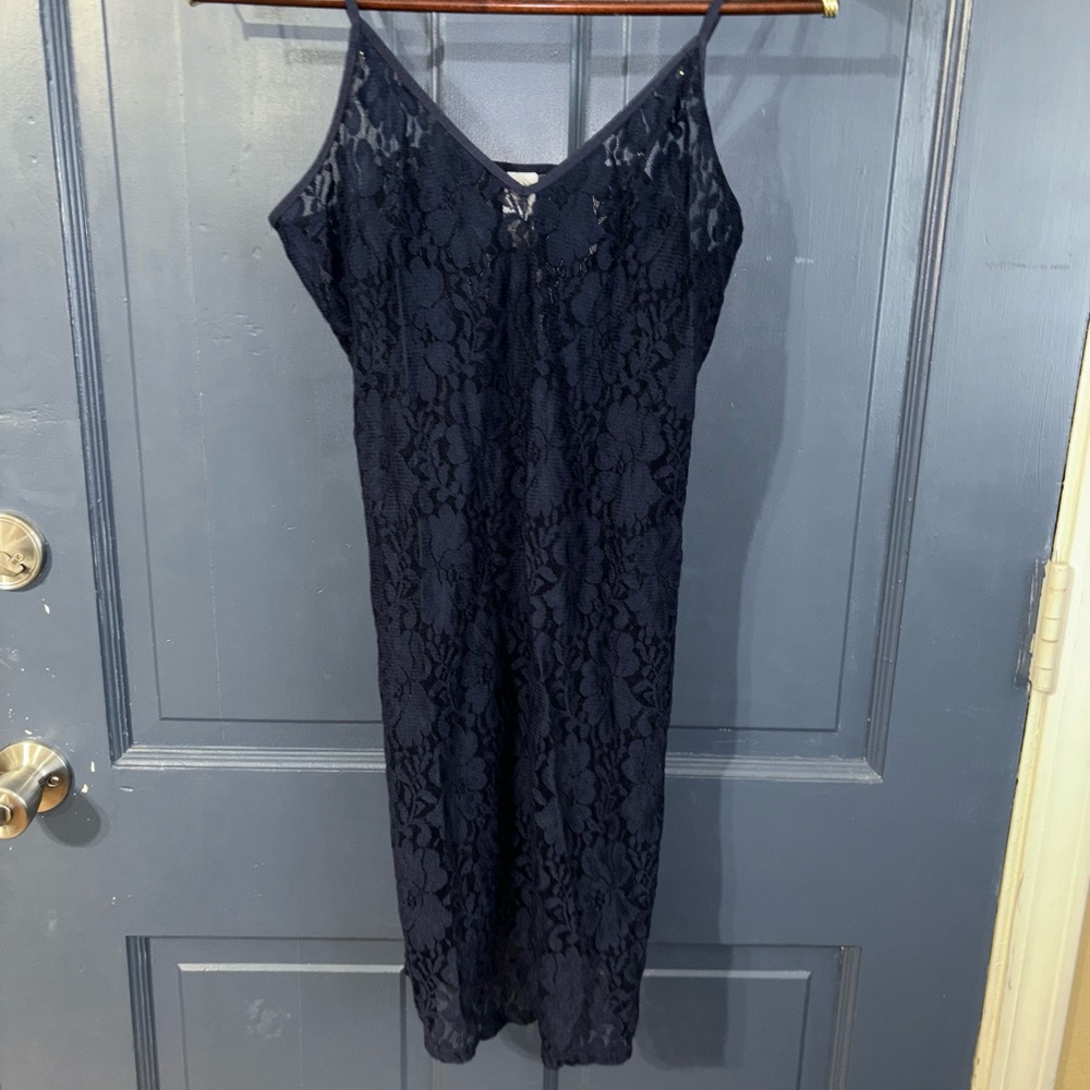 HAH Navy Lace Dress/Cami